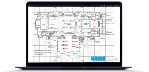 Die geplante Positionierung von WLAN-Accesspoints unter Berücksichtigung der räumlichen Begebenheiten (SBH-Industriesysteme Site Survey)
