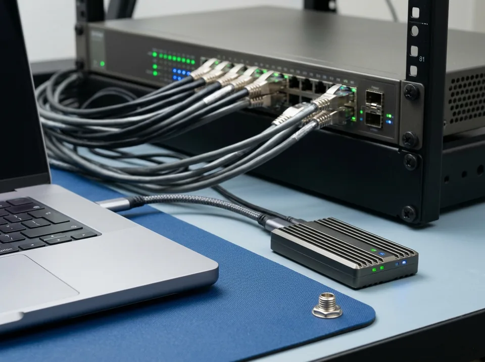 Hardware-Verschlüsselung und Netzwerksicherheit für Unternehmens-Endpoints