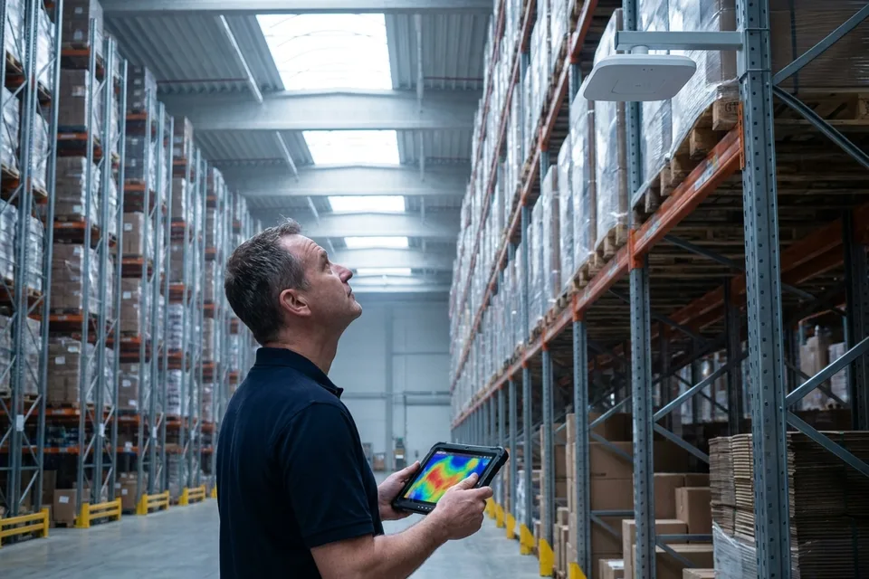 WLAN Ausleuchtung_Optimierung SBH Industriesysteme